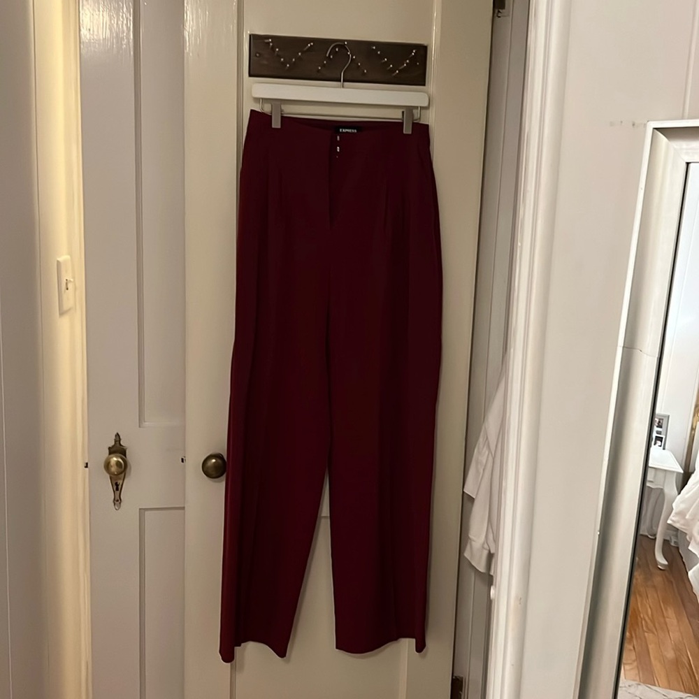 Express Wide Leg Dress Pants